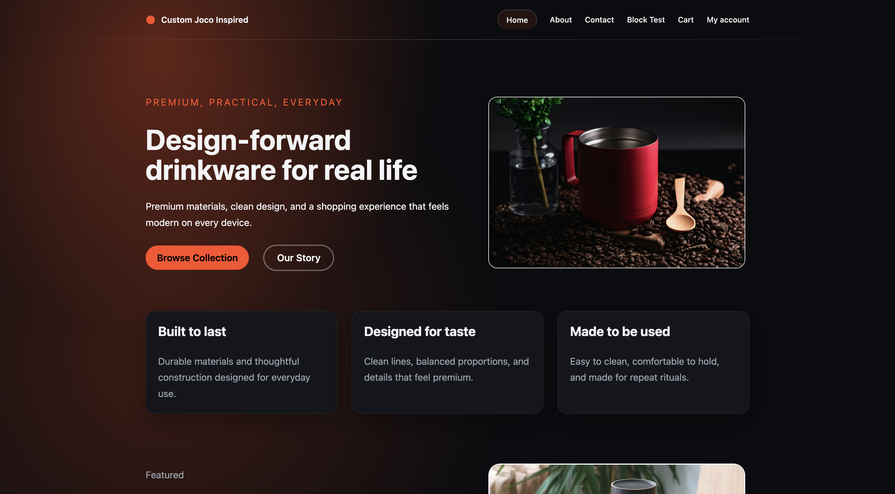 Joco's Inspired Theme