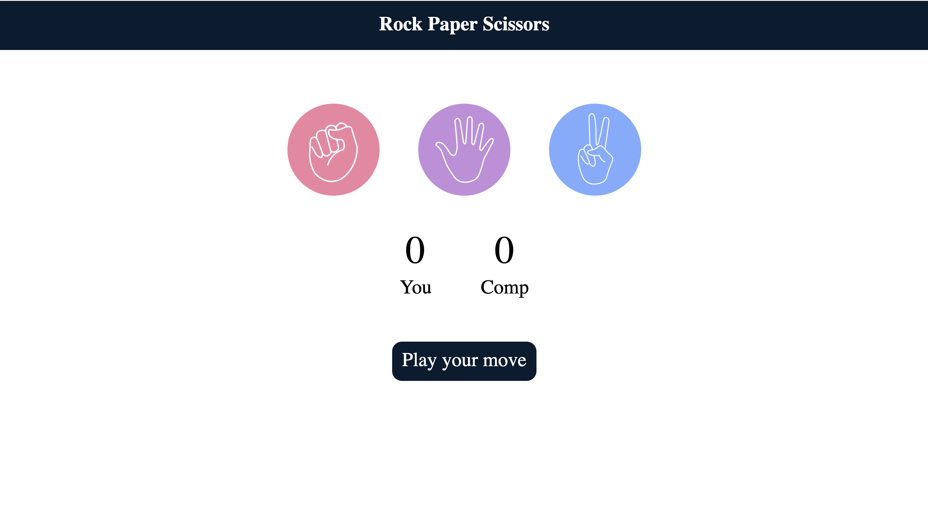 Stone Paper Scissors